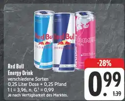 Edeka Red bull energy drink Angebot