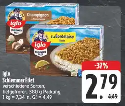 Edeka Iglo schlemmer filet champignon Angebot