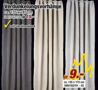 Poco Verdunkelungsvorhänge Angebot