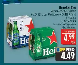 Marktkauf Heineken bier Angebot