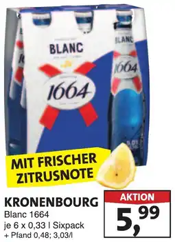 Lösch Depot KRONENBOURG Blanc 1664 Angebot