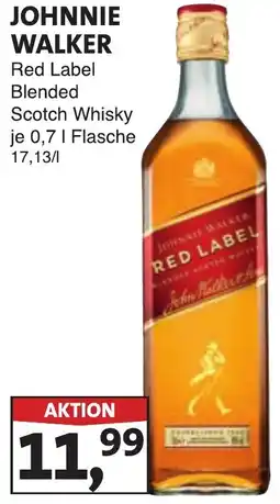 Lösch Depot JOHNNIE WALKER Red Label Blended Scotch Whisky Angebot
