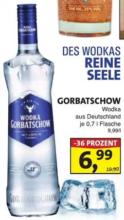 Lösch Depot GORBATSCHOW Wodka Angebot
