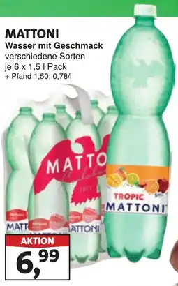 Lösch Depot MATTONI Wasser mit Geschmack Angebot