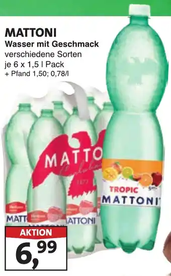 Lösch Depot MATTONI Wasser mit Geschmack Angebot