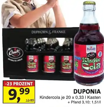 Lösch Depot DUPONIA Kindercola Angebot