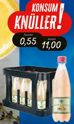 KONSUM Bad Brambacher Gartenlimonade Angebot