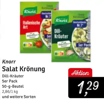 KONSUM Knorr Salat Krönung Angebot
