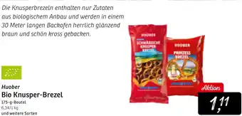 KONSUM Huober Bio Knusper-Brezel Angebot