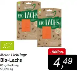 KONSUM Meine Lieblinge Bio-Lachs Angebot