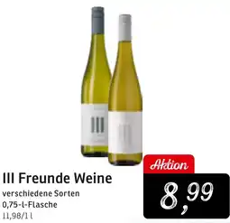 KONSUM III Freunde Weine Angebot