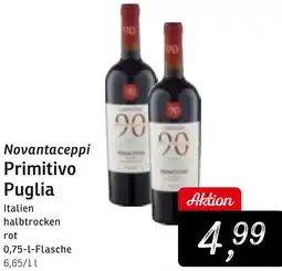 KONSUM Novantaceppi Primitivo Puglia Angebot