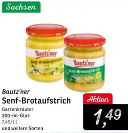 KONSUM Bautz'ner Senf-Brotaufstrich Angebot