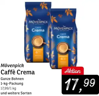 KONSUM Mövenpick Caffè Crema Angebot