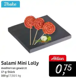 KONSUM Salami Mini Lolly Angebot