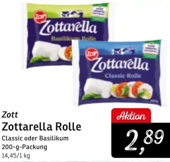 KONSUM Zott Zottarella Rolle Angebot