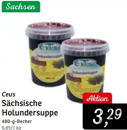 KONSUM Ceus Sächsische Holundersuppe Angebot