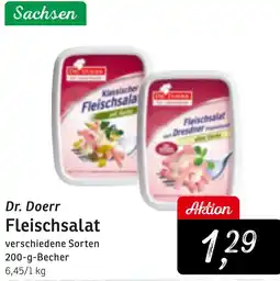KONSUM Dr. Doerr Fleischsalat Angebot