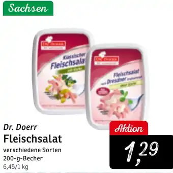 KONSUM Dr. Doerr Fleischsalat Angebot
