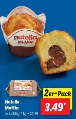 Lidl Nutella Muffin Angebot