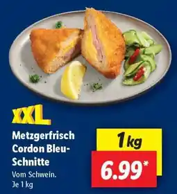 Lidl Metzgerfrisch Cordon Bleu-Schnitte Angebot