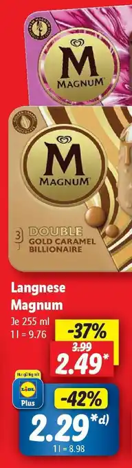 Lidl Langnese Magnum Angebot