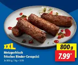 Lidl Metzgerfrisch Frisches Rinder-Cevapcici Angebot