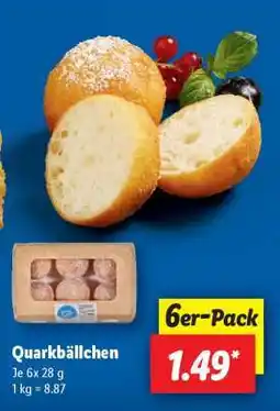 Lidl Quarkbällchen Angebot