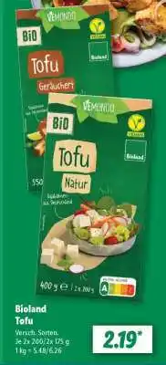 Lidl Bioland Tofu Angebot