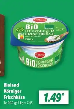 Lidl Bioland Körniger Frischkäse Angebot