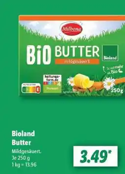 Lidl Bioland Butter Angebot