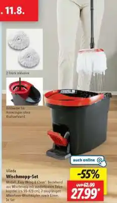 Lidl Vileda Wischmopp-Set Angebot