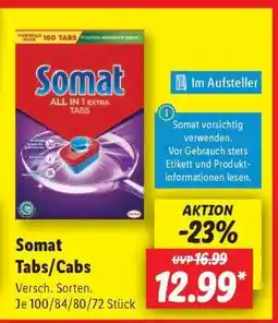 Lidl Somat Tabs/Cabs Angebot