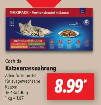 Lidl Coshida Katzennassnahrung Angebot