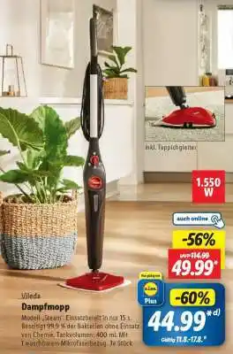 Lidl Vileda Dampfmopp Angebot