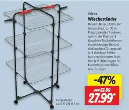 Lidl Vileda Wäscheständer Angebot