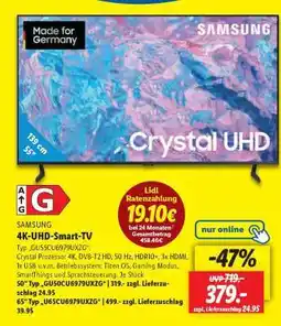 Lidl SAMSUNG 4K-UHD-Smart-TV Angebot