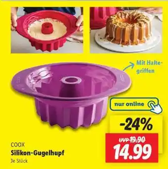 Lidl COOX Silikon-Gugelhupf Angebot