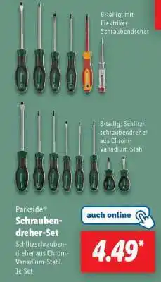 Lidl Schraubendreher-Set Angebot