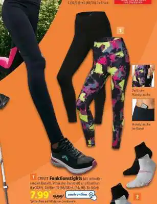 Lidl CRIVIT Funktionstights Angebot