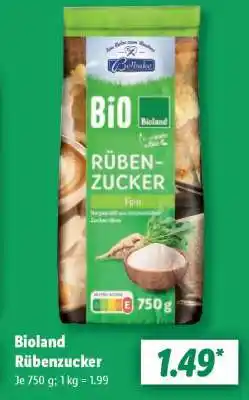 Lidl Bioland Rübenzucker Angebot
