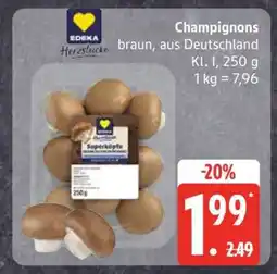 Edeka Champignons Angebot