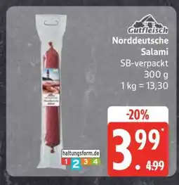 Edeka Norddeutsche Salami Angebot