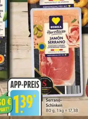 Edeka Serrano-Schinken Angebot