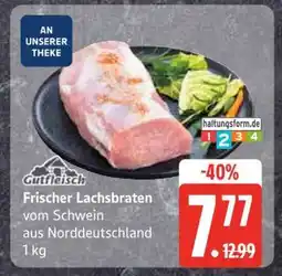 Edeka Frischer Lachsbraten vom Schwein Angebot