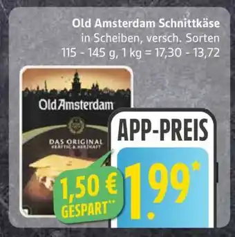 Edeka Old Amsterdam Schnittkäse Angebot