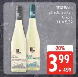 Edeka 1112 Wein Angebot