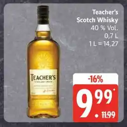 Edeka Teacher's Scotch Whisky Angebot