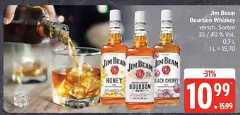 Edeka Jim Beam Bourbon-Whiskey Angebot