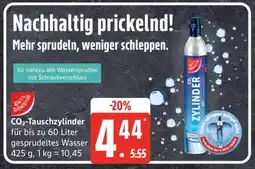 Edeka CO₂-Tauschzylinder Angebot